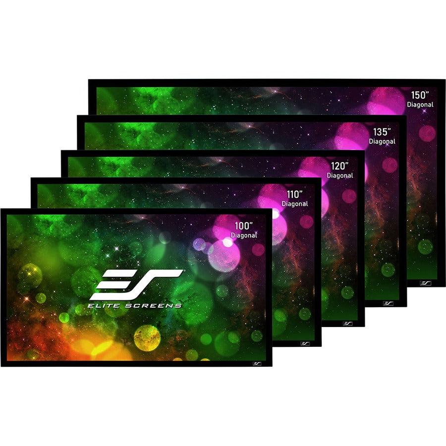 110 Inch Projection Screen - Elite Sable Frame B2 Fixed Frame | Tecisoft SB110WH2