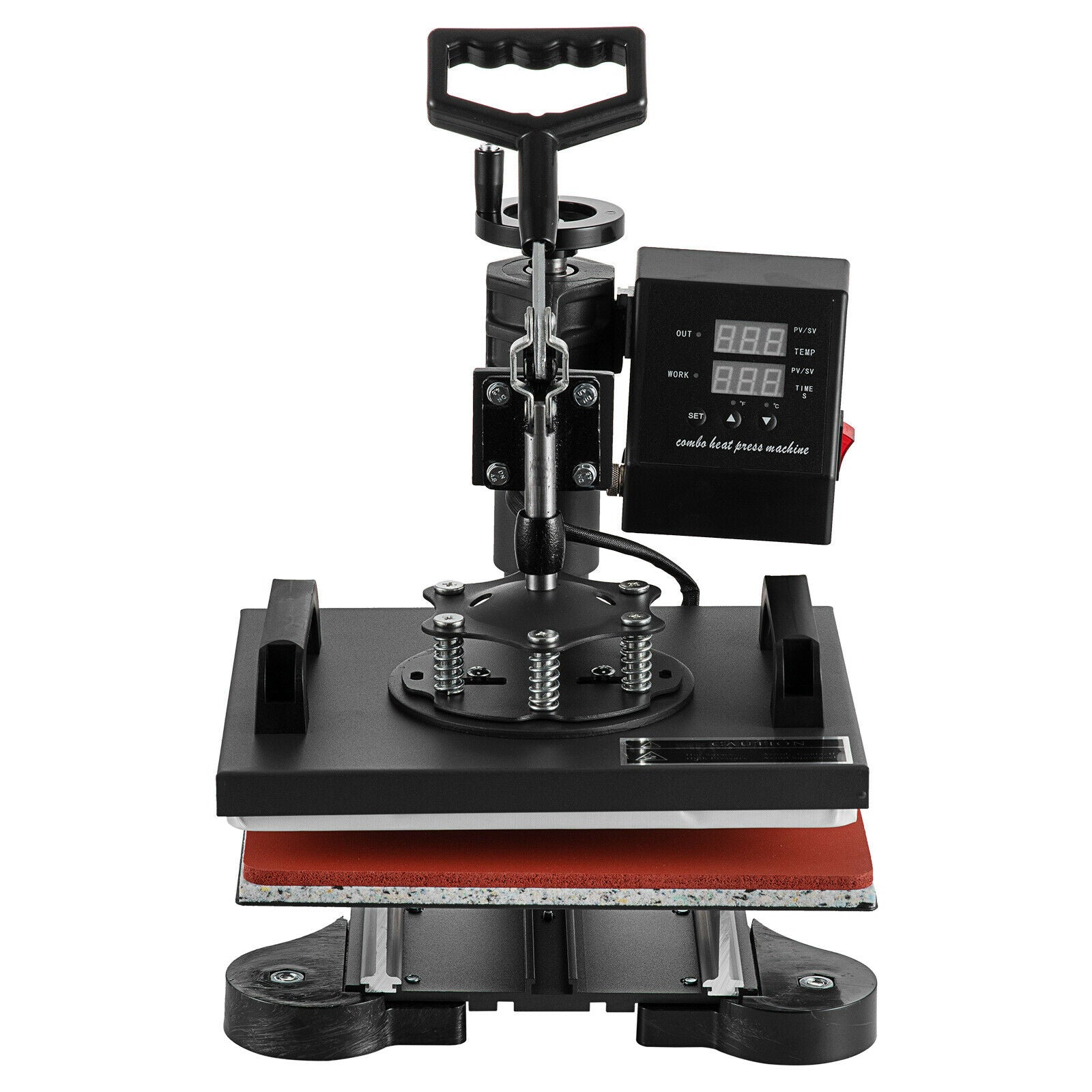 12" X 10" T-Shirt Heat Press Sublimation Transfer Machine 360 Degree Swing Away