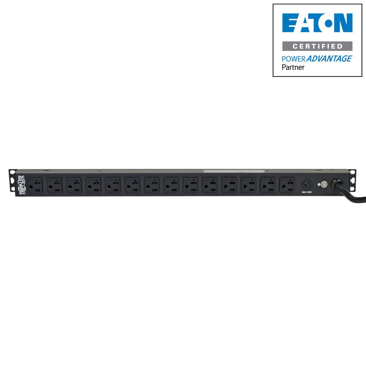 120V Rack Power Distribution Unit - 2.4kW Switchless Design | Tripp Lite PDU1420T