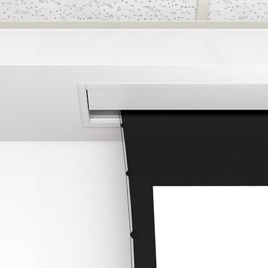 123" Tensioned Advantage Electrol Projection Screen - Ceiling Recessed | TeciSoft 20848LS