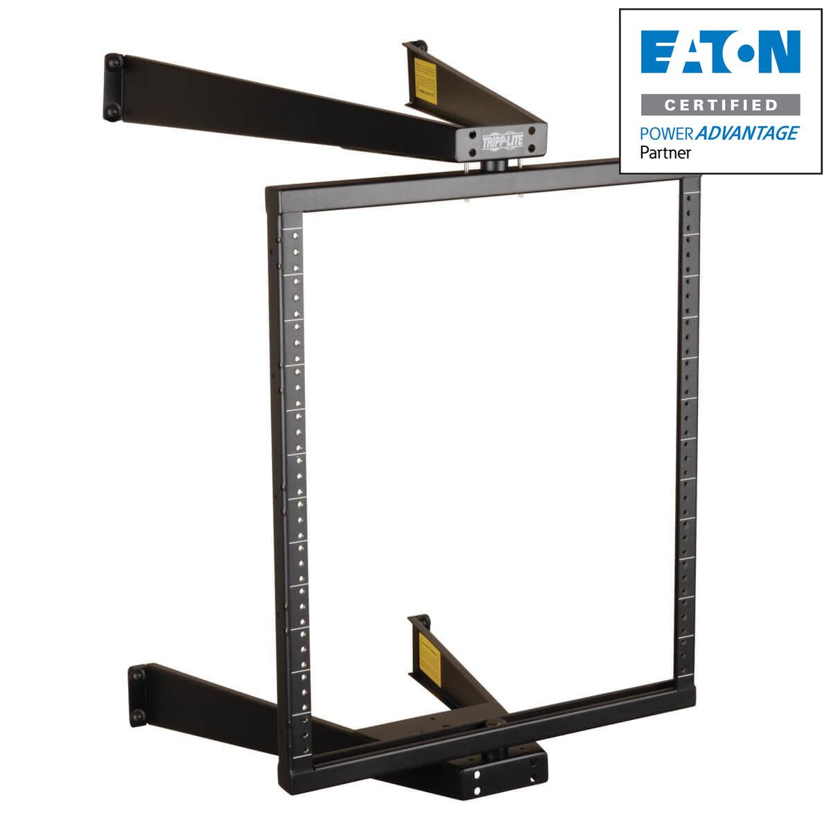 12U Server Rack - Small Wall Mount Enclosure with Hinged Back | TeciSoft SRWO12US