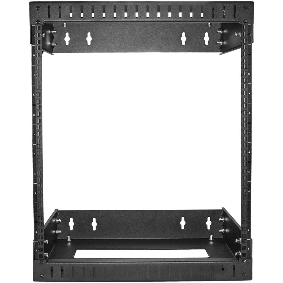 12U Server Rack Wall Mount - Heavy-Duty Open Frame Network Rack | StarTech.com RK12WALLOA
