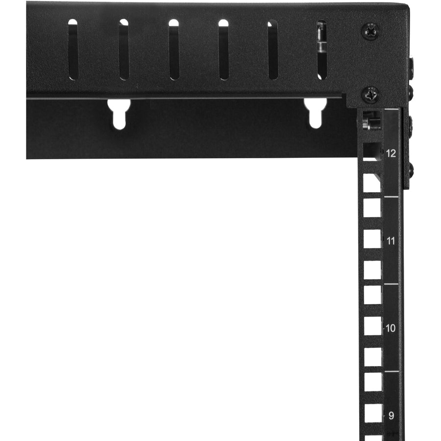 12U Server Rack Wall Mount - Heavy-Duty Open Frame Network Rack | StarTech.com RK12WALLOA