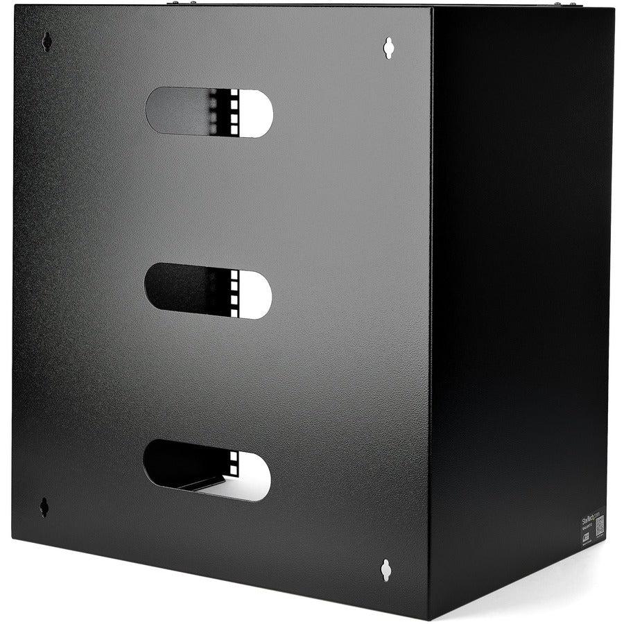 12U Wall Mount Network Rack - Low Profile Server Cabinet for Small IT Setups | StarTech.com WALLMNT12