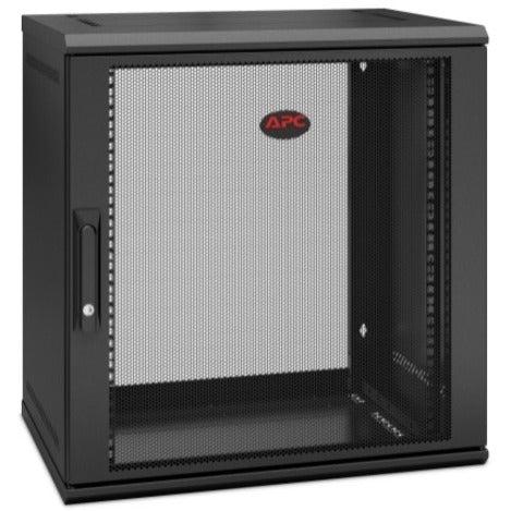 12U Wall Mount Server Rack - APC NetShelter Single Hinged Switch Depth Cabinet | TecISoft AR112SH4