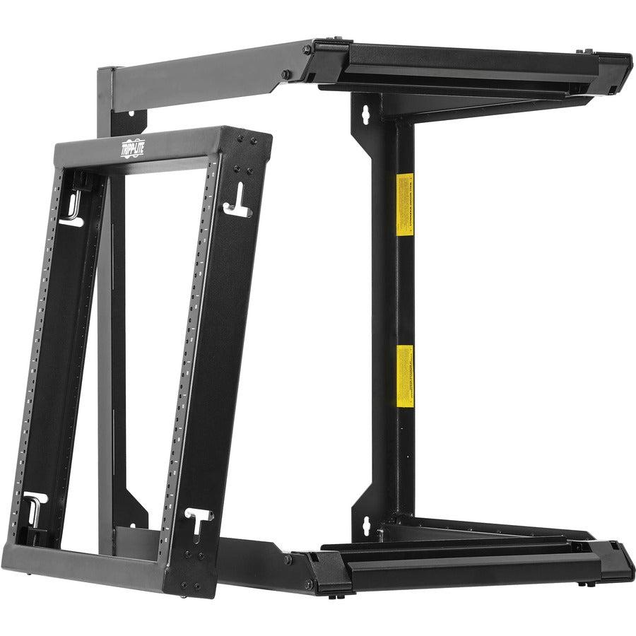 12U Wall Mount Server Rack - Heavy Duty Open Frame Rack | Tripp Lite SmartRack SRWO12US2