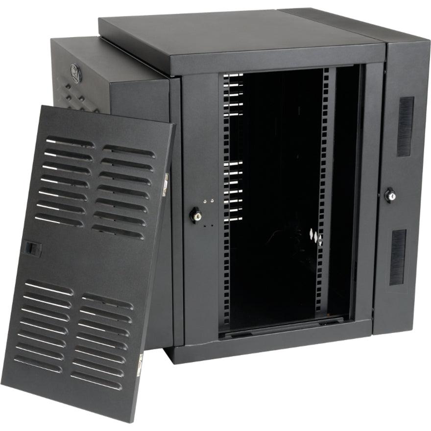 12U Wall Mount Server Rack - IP54 Switch Depth for Harsh Environments | Tripp Lite SRWX12USNEMA