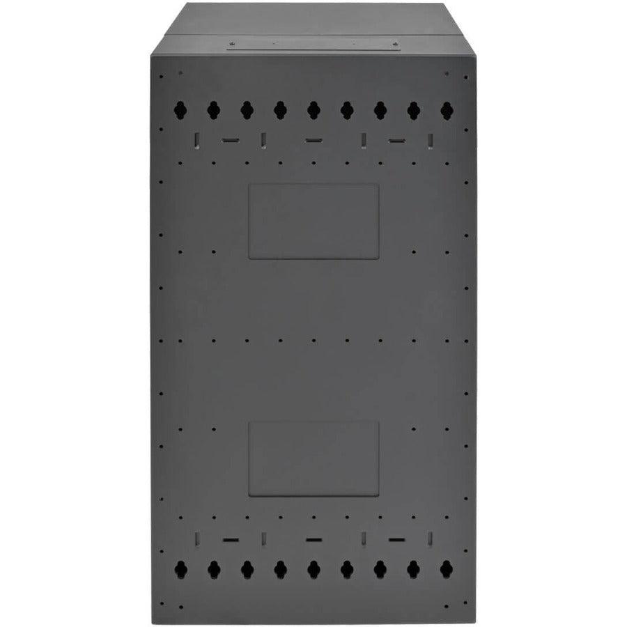 12U Wall Mount Server Rack - Vertical-Mount Cabinet with Server-Depth & Secure Locking | Tripp Lite by Eaton SRWF12U38