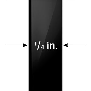 130In Diag Utb Contourae Black,Wall 16:10 175X279In