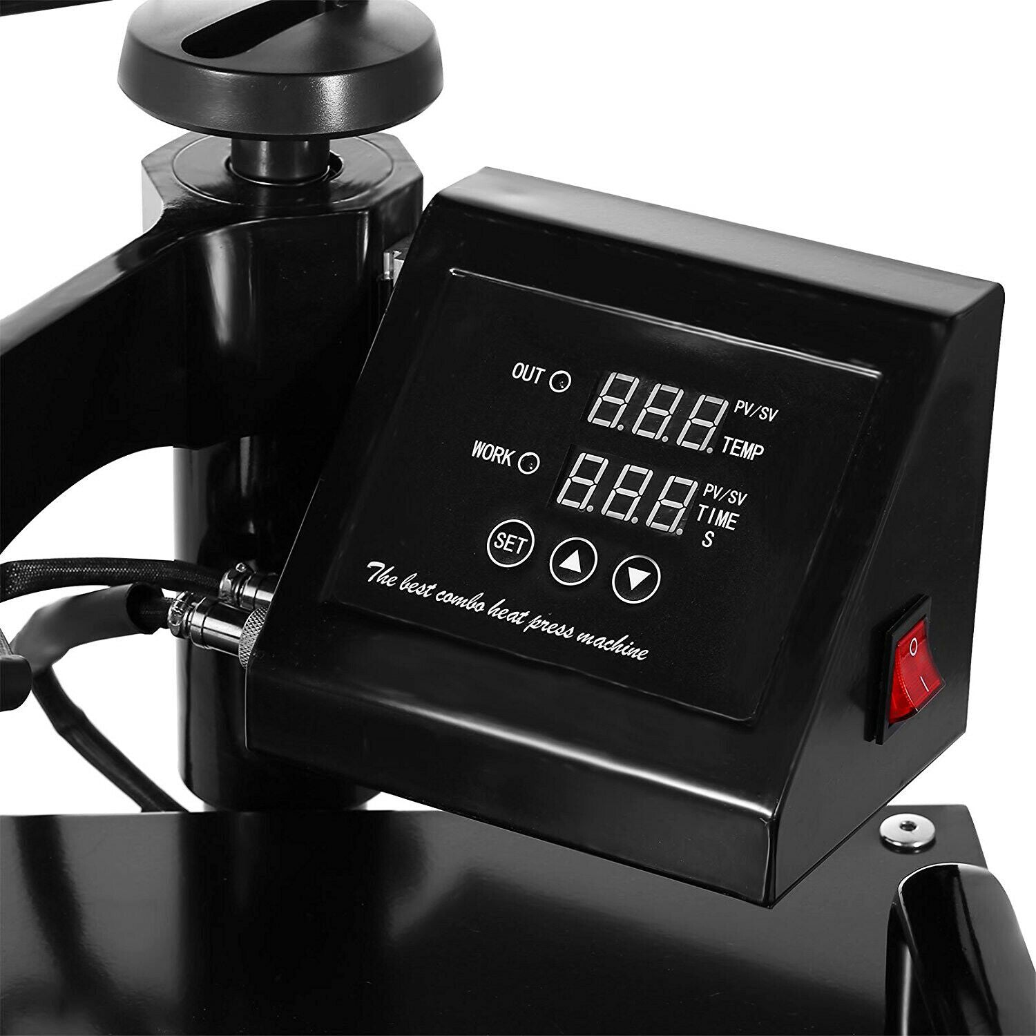 15"X15" 8 In 1 Heat Press Machine Digital Transfer Sublimation T-Shirt Mug Hat