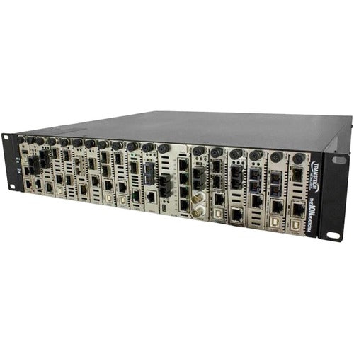 19 Slot Ac Ion Chassis W/,Redundant Ps & Mngmt Module Bndl ION219-AAMB-NA