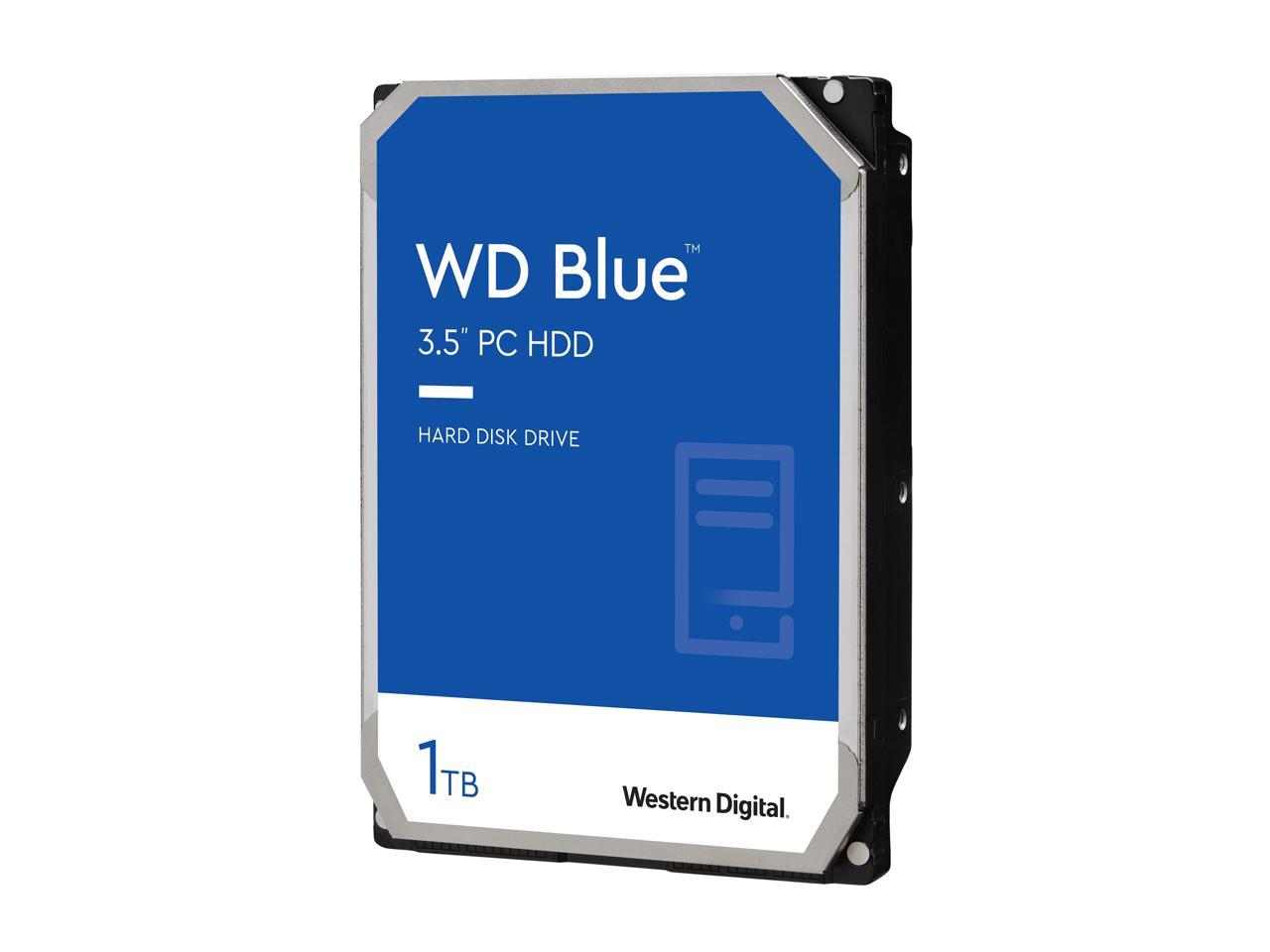 1TB Desktop Hard Drive - Reliable Storage Solution | Western Digital WD10EZRZ