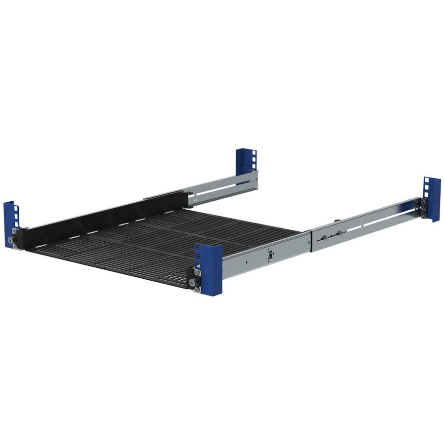 1U Server Rack Shelf - Sliding Laptop Shelf 18" Depth | Innovation First 115-5029