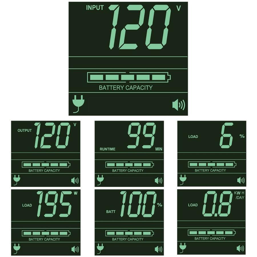 1kVA Rack Mount UPS - Line Interactive Sine Wave Backup Power | Tripp Lite SMART1000RM2U