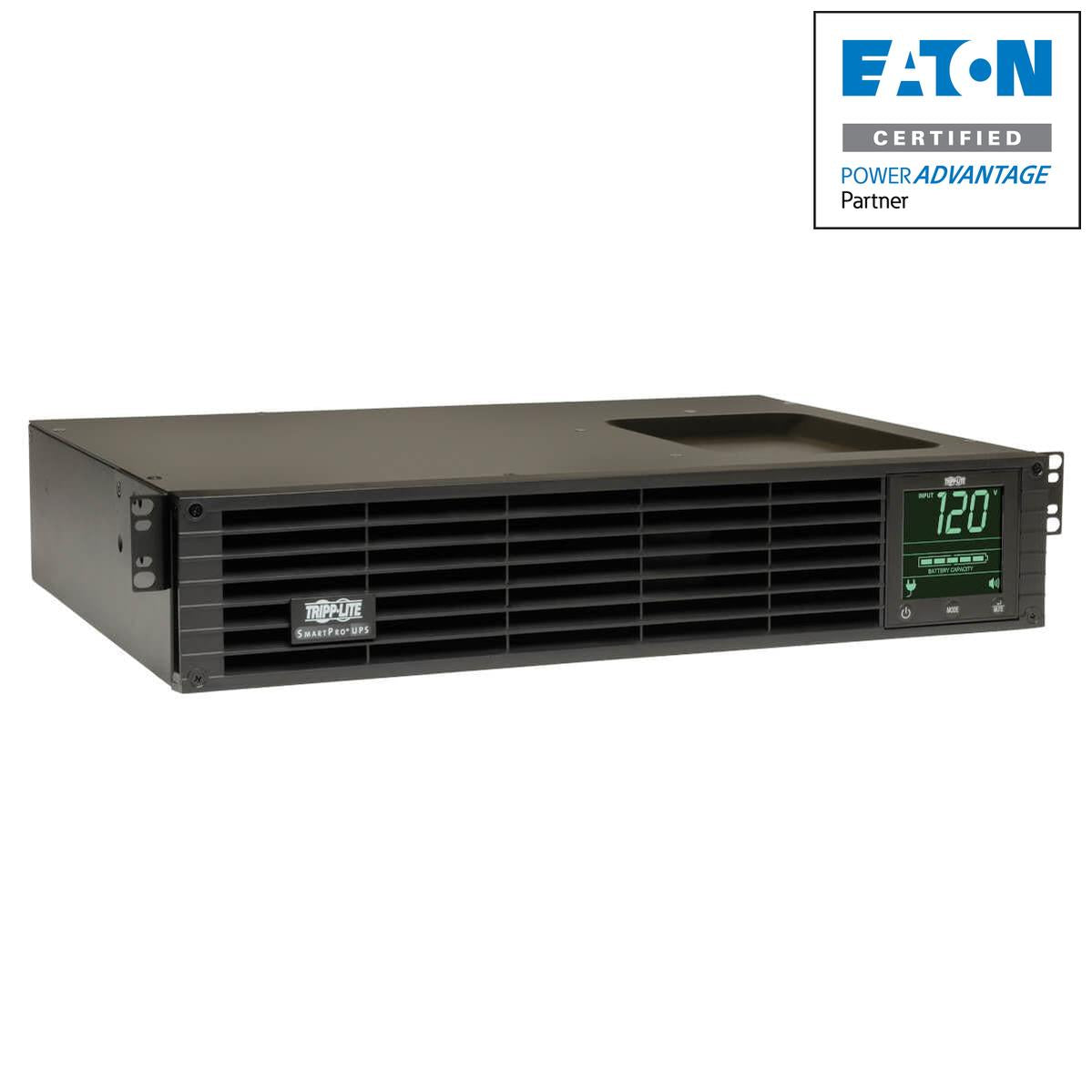 1kVA Rack Mount UPS - Line Interactive Sine Wave Backup Power | Tripp Lite SMART1000RM2U