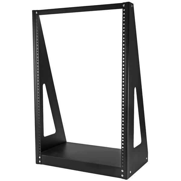 2-Post 16U Heavy-Duty Desktop Server Rack, Small Open Frame 2POSTRACK16