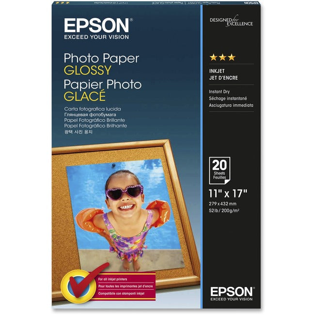 20 Sheet 11X17 Tabloid Bsize,Photo Paper