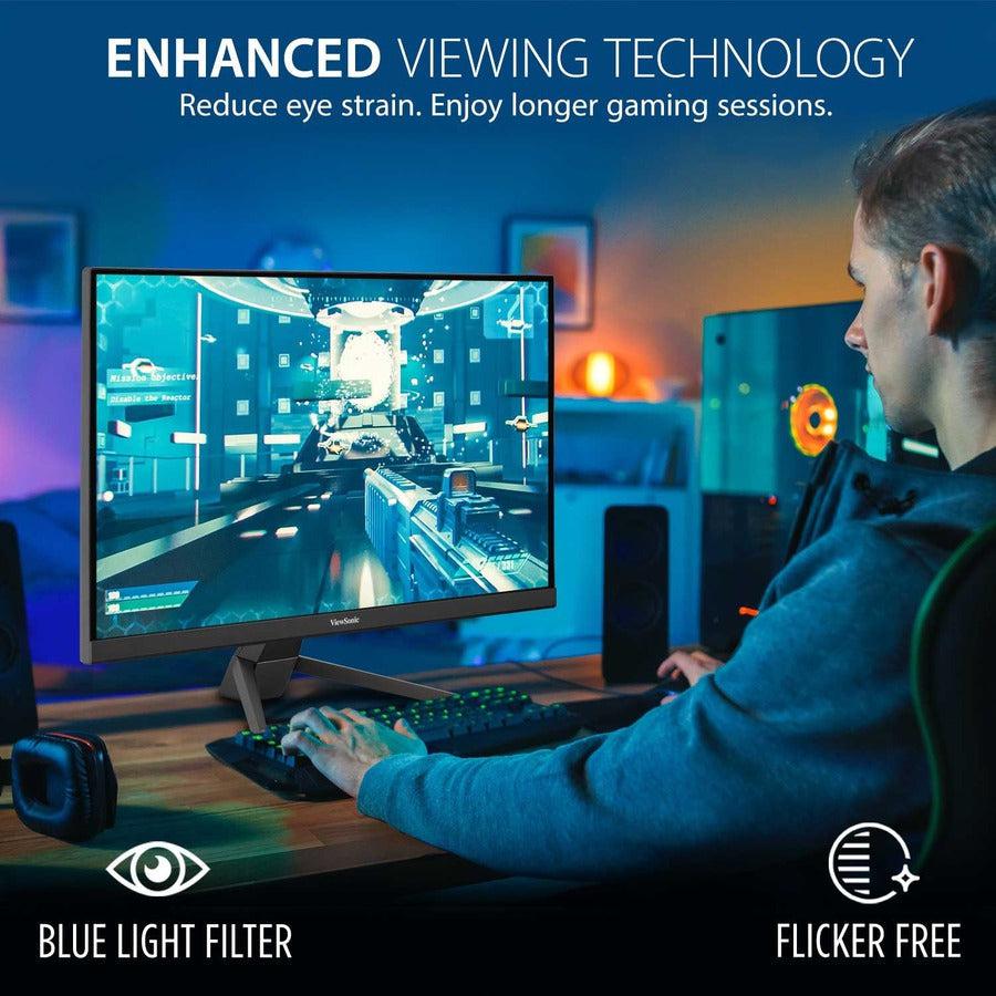 24 Inch Gaming Monitor - ViewSonic VX2467-MHD 1080p 100Hz FreeSync | TecISoft
