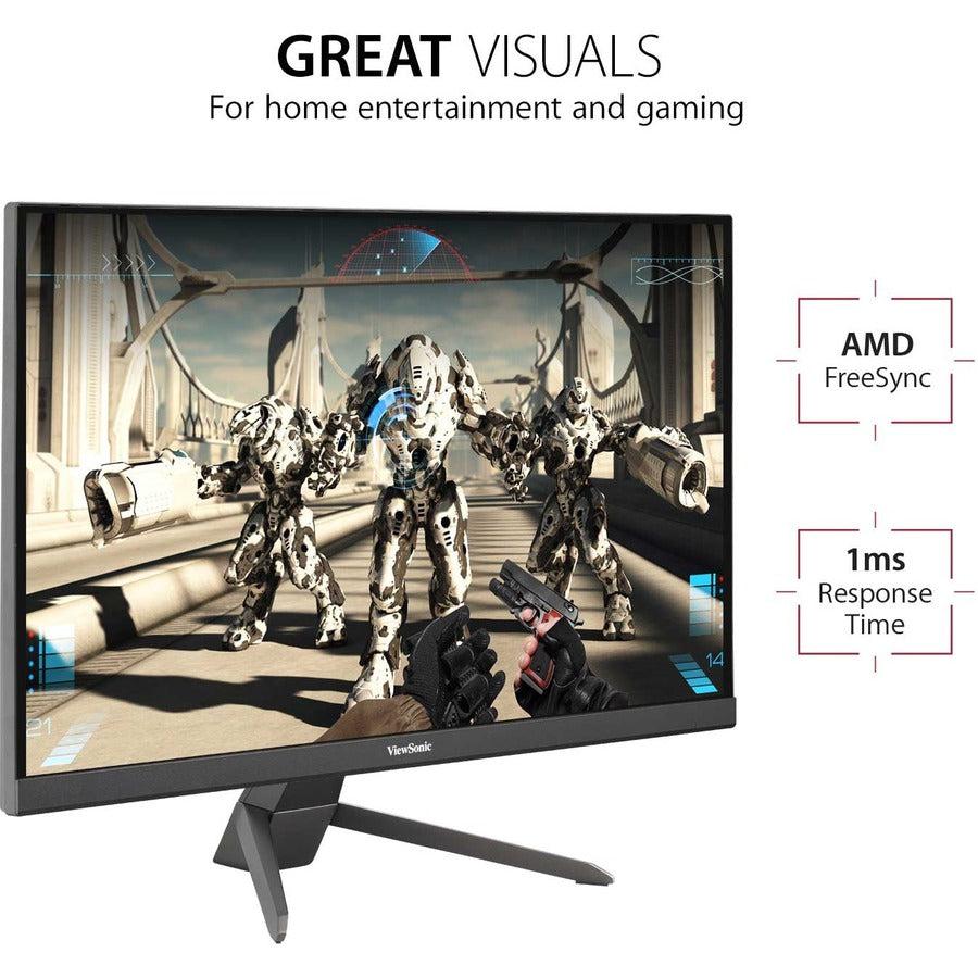 24 Inch Gaming Monitor - ViewSonic VX2467-MHD 1080p 100Hz FreeSync | TecISoft
