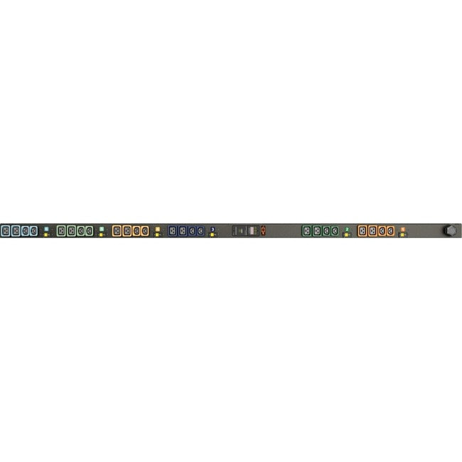 24-Outlet Vertical PDU - 17.2kW Metered with U-Lock Outlets | Vertiv I10068L