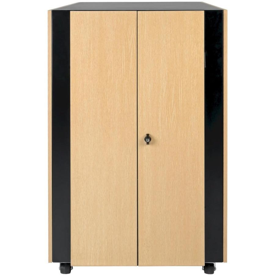 24U Sound Proof Server Rack - Quiet Enclosure with Noise Suppression | Tripp Lite SRQ24U