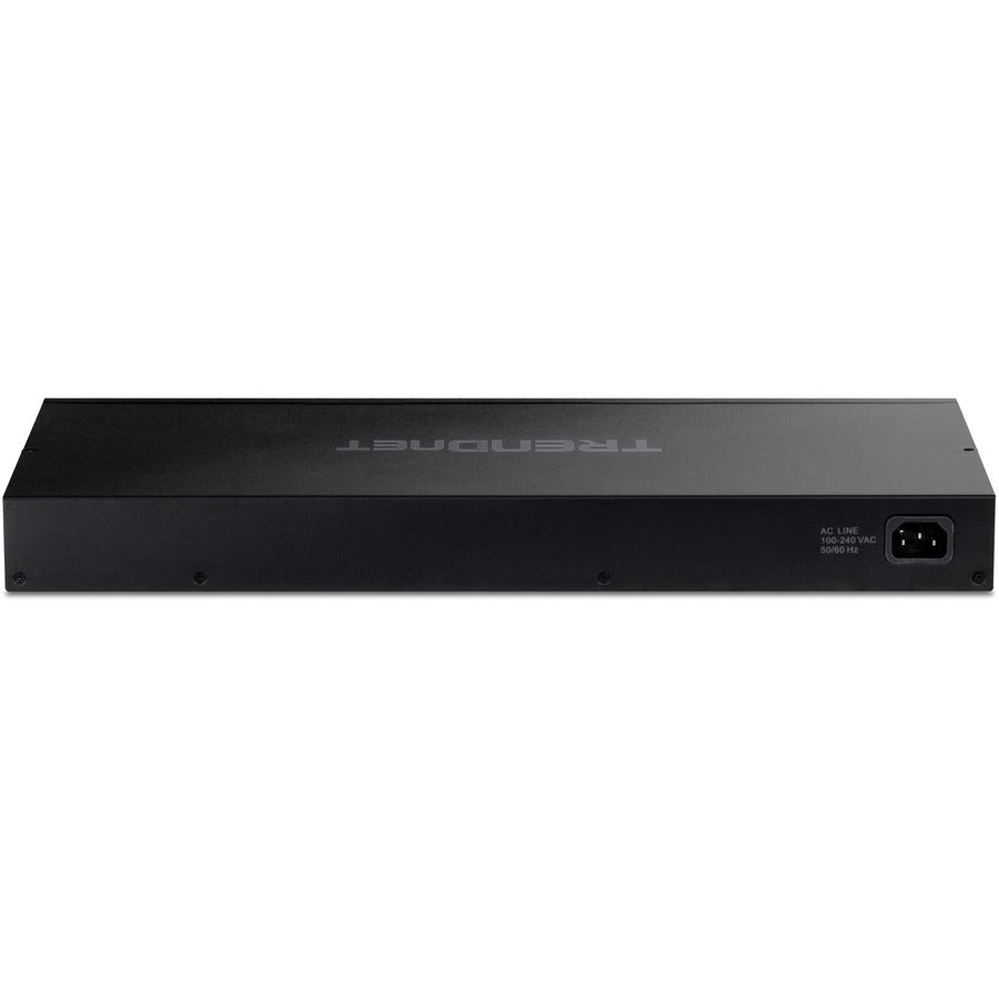 26 Port PoE Switch - TRENDnet Gigabit PoE+ Switch with SFP Slots | TeciSoft TPE-TG262