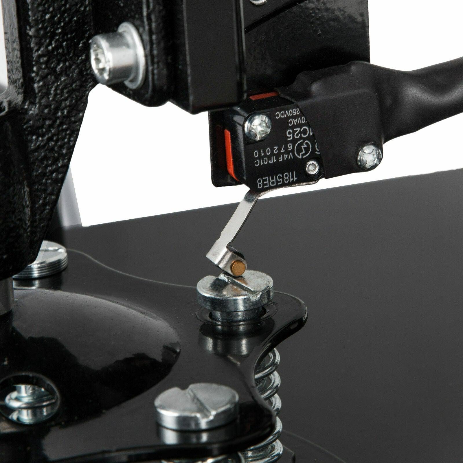 2In1 Combo 15"X15" T-Shirt Hat Heat Press Transfer Printing Machine Swing Away