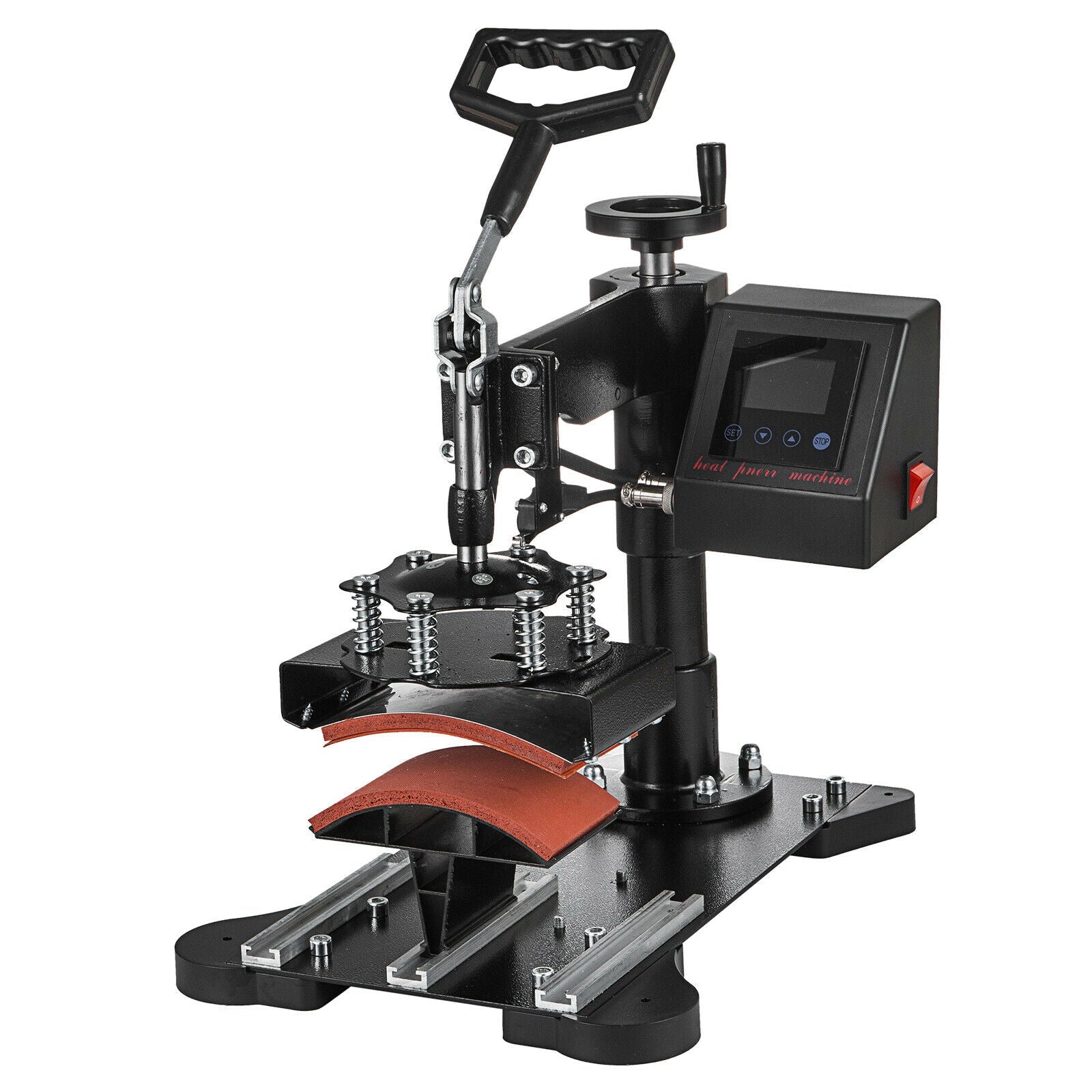 2In1 Combo 15"X15" T-Shirt Hat Heat Press Transfer Printing Machine Swing Away