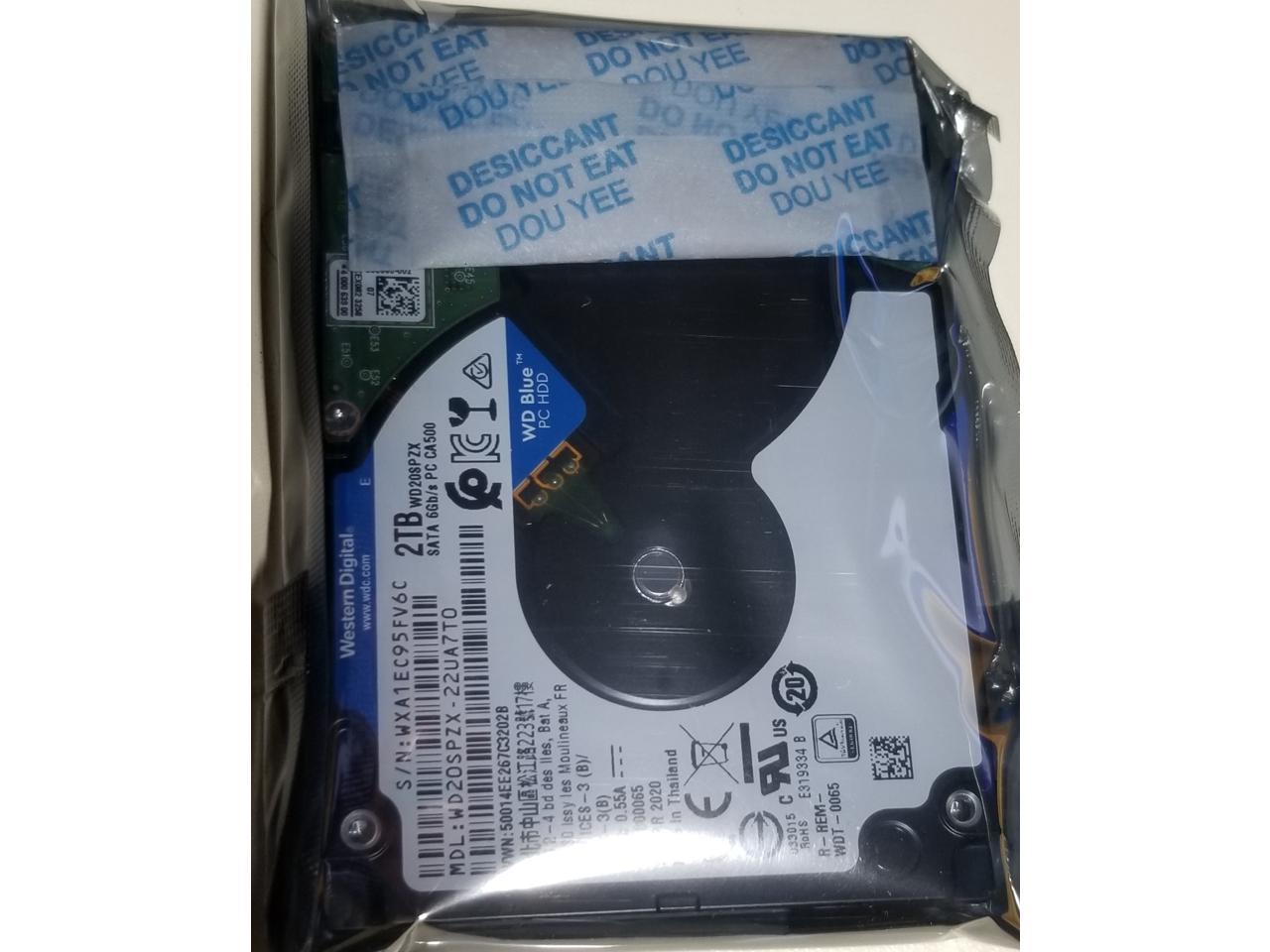 2TB Laptop Hard Drive - WD Blue PC Mobile Storage Solution | TechySoft WD20SPZX