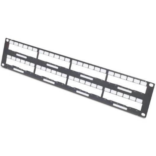 2U Data Distribution Panel - 48 Port Server Rack Cable Management | Tecisoft AR8452