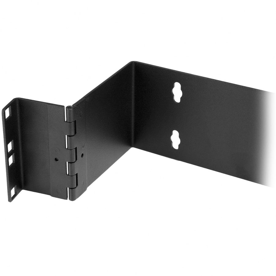 2U Hinged Wall Mount Patch Panel Bracket - 6 Inch Deep Rack Mounting | StarTech WALLMOUNTH2