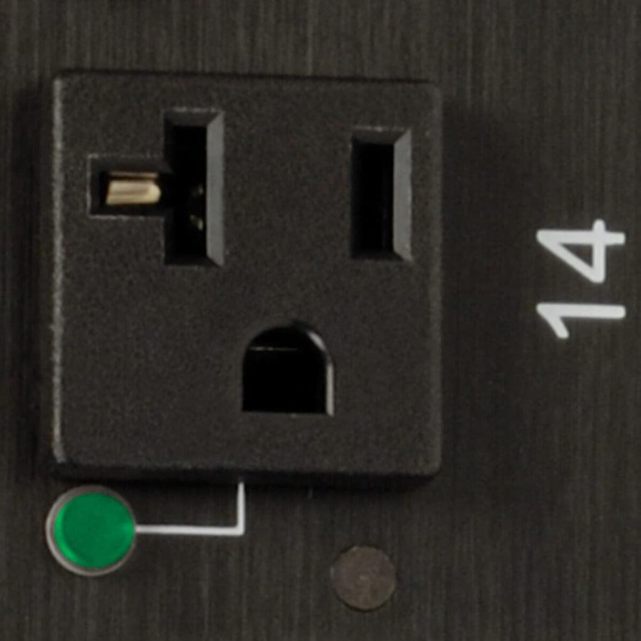 2.9kW Single-Phase Monitored Per-Outlet PDU - LX Platform, 24 5-15/20R Outlets PDUNVR30LX