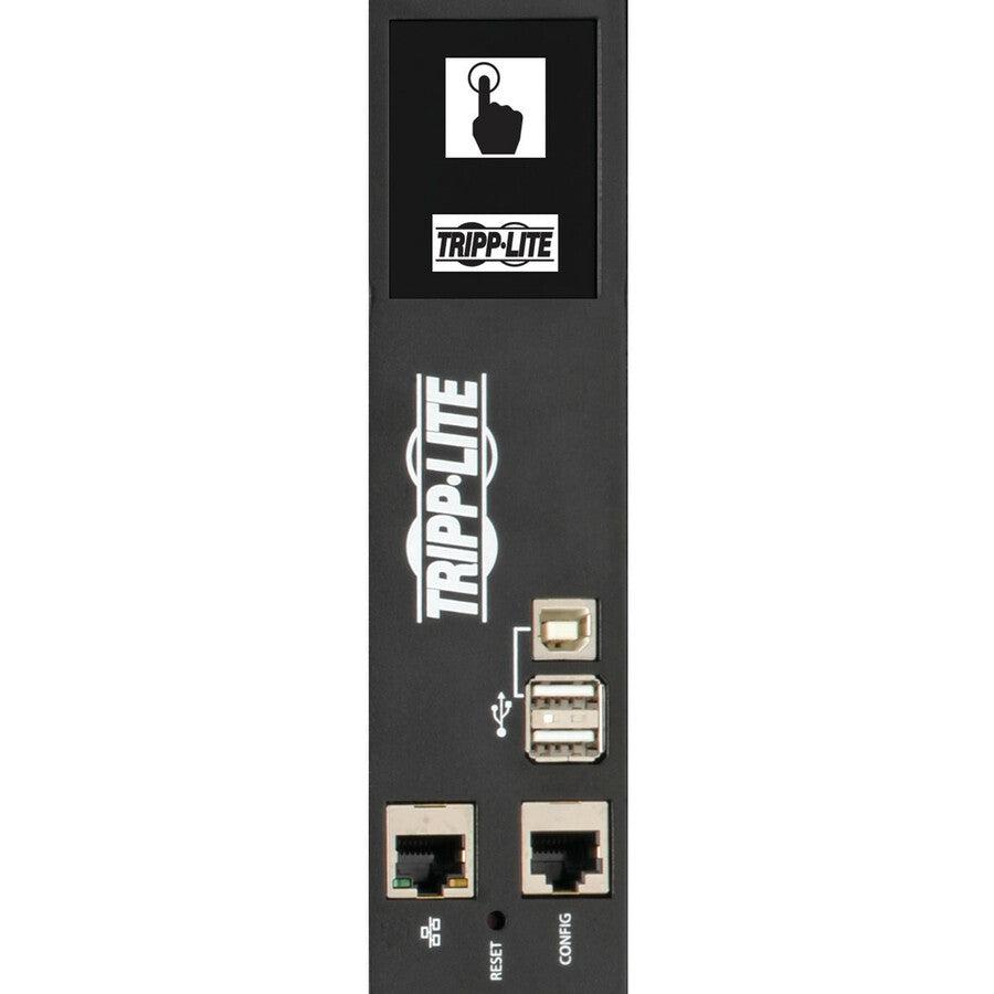 3-Phase Monitored PDU - Vertical Rack Power Distribution Unit 5.8kW | TecISoft PDU3EVN6L2120
