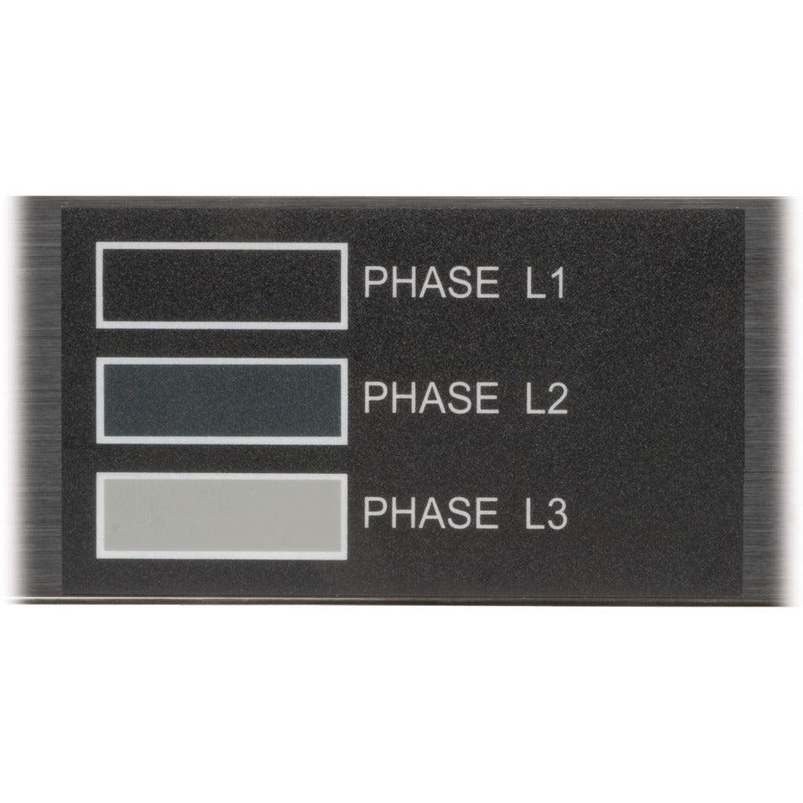 3-Phase PDU 5.7kW - 42 NEMA 120V Outlets Vertical Rackmount | Tripp Lite PDU3V6L2120LV