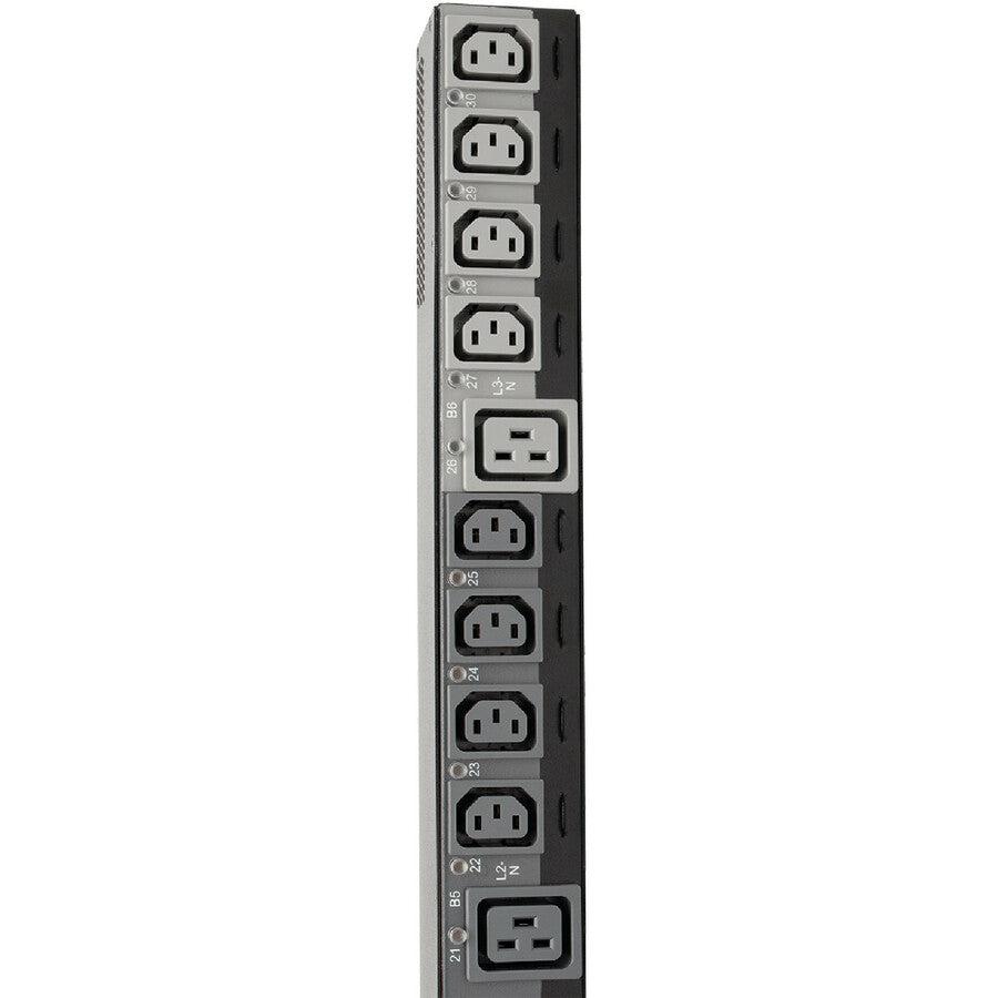 3-Phase Switched PDU - 28.8kW Power Distribution Unit with Remote Monitoring | Tripp Lite PDU3XEVSR6G63B