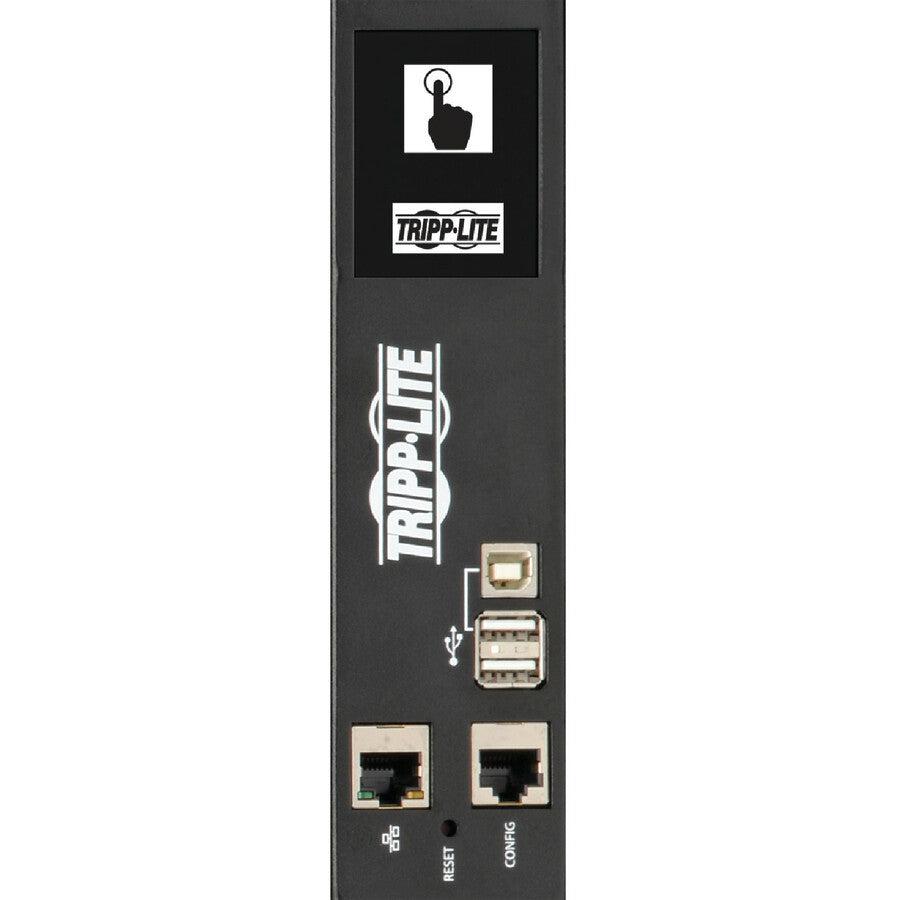 3-Phase Switched PDU - 28.8kW Power Distribution Unit with Remote Monitoring | Tripp Lite PDU3XEVSR6G63B