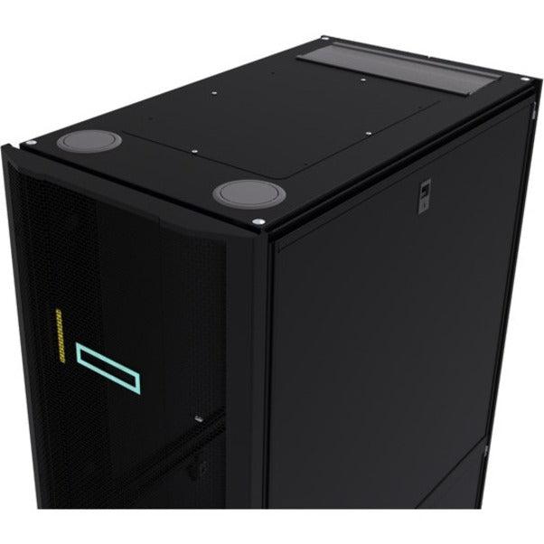 36U Advanced Shock Server Rack - Enterprise Data Center Cabinet with Cable Management | HPE P9K06A