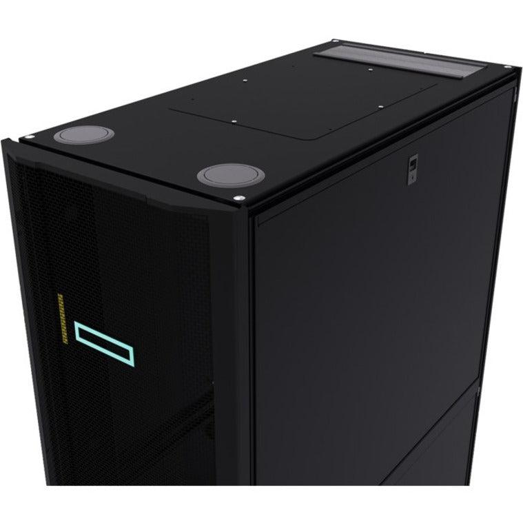 36U Advanced Shock Server Rack - Enterprise Data Center Cabinet with Cable Management | HPE P9K06A