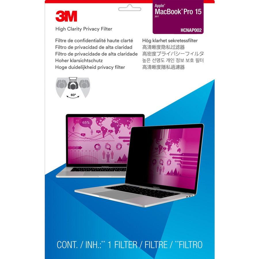 3M High Clarity Privacy Filter For 15" Apple® Macbook Pro® (2016 Model)