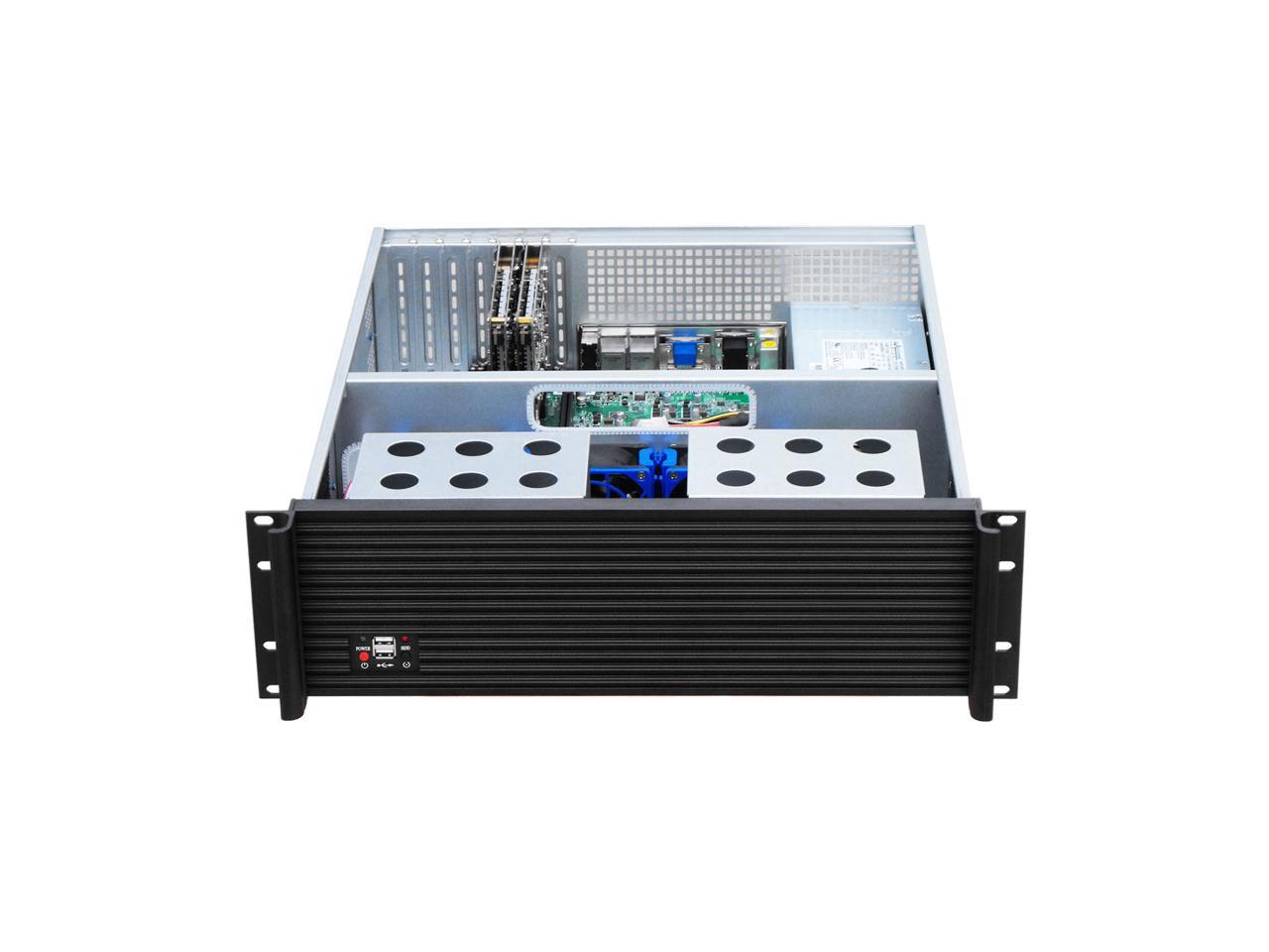 3U Server Chassis / Standard 19-Inch Rack Server Chassis / Suitable For Installing Various