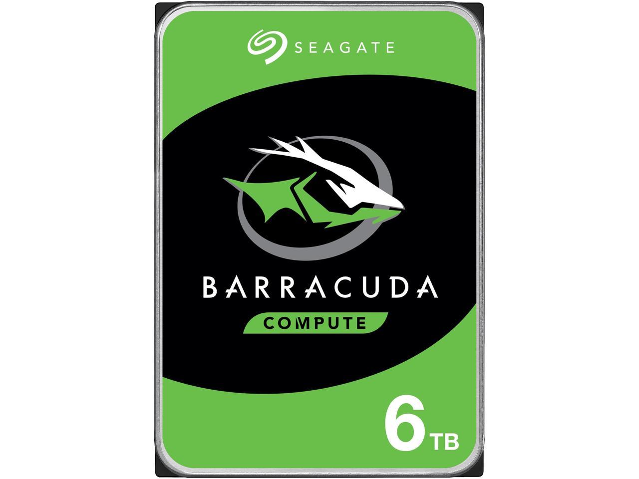 3.5 Hard Drive - Seagate BarraCuda Desktop Storage Solution | TeciSoft ST6000DM003