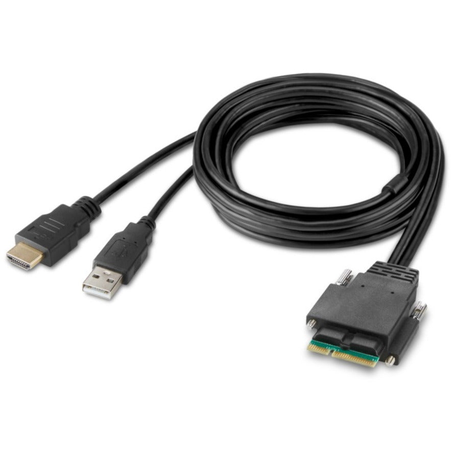 4-Port HDMI KVM Switch - Secure Modular Server Management | Belkin F1DN104MOD-HH-4
