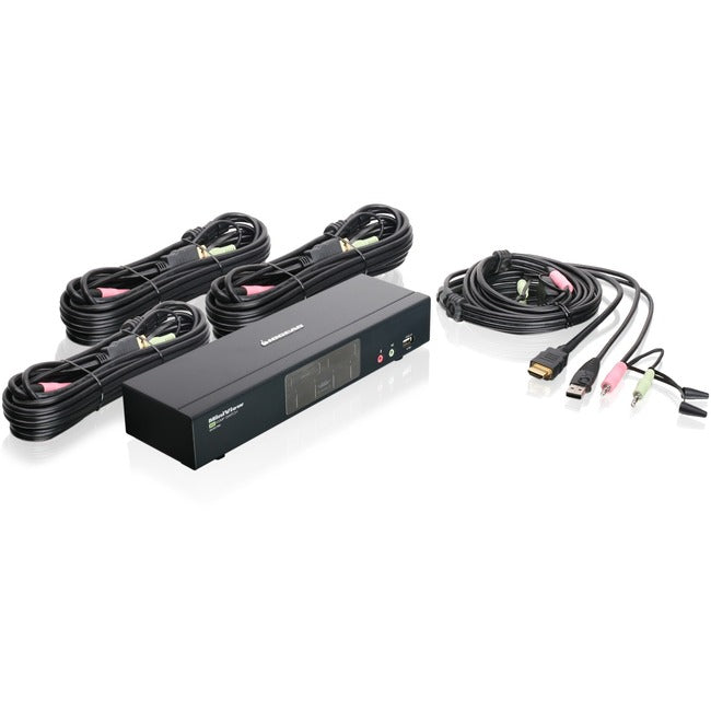 4-Port HDMI Multimedia KVMP Switch - Audio & USB Support | IOGEAR GCS1794