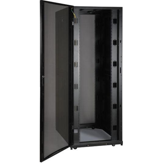 42U Server Rack Cabinet - Wide Standard-Depth with Doors | Tripp Lite SR42UBWD