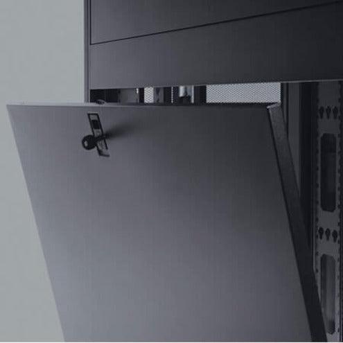 42U Server Rack Enclosure - Standard-Depth Data Center Cabinet | Tripp Lite SR42UBG