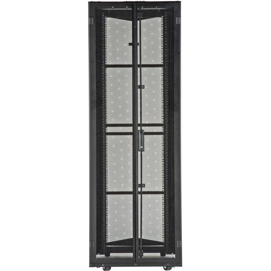 45U FlexFusion Cabinet - Perforated Door Server Rack | Tecisoft XG64522BS0001