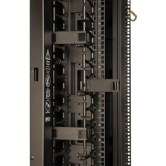 45U Server Rack - Wide SmartRack Enclosure with Cable Management | Tripp Lite SR45UBWDVRT