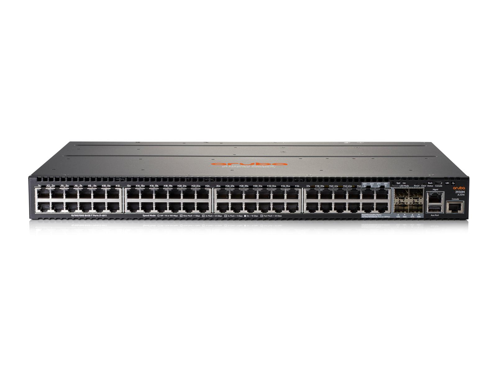 48 Port Gigabit Ethernet Switch - Enterprise Stackable Network Management | HPE JL321A
