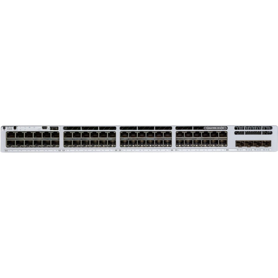 48 Port PoE Switch - Cisco Catalyst 9300L Enterprise Network | TechSoft C9300L-48P-4X-E