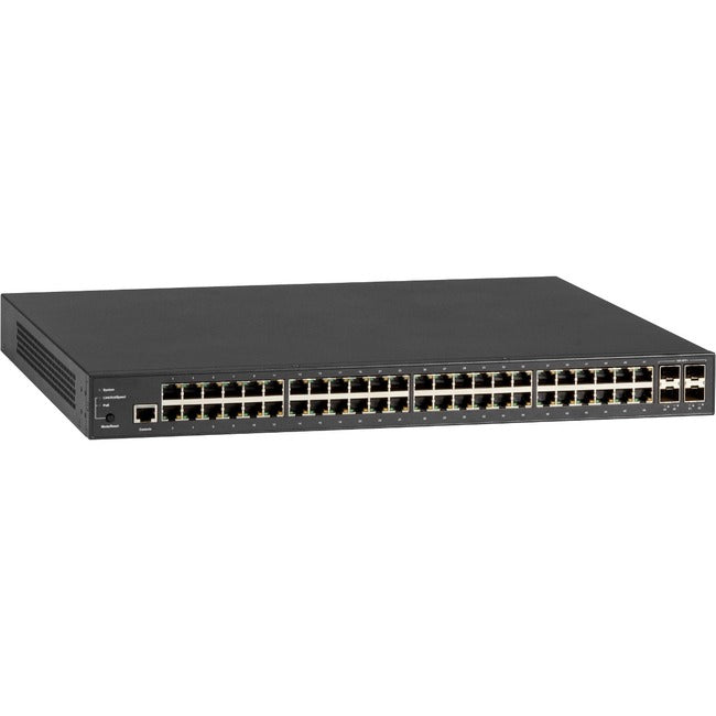 48 Port PoE Switch - LPB3000 Series Gigabit Ethernet Managed PoE+ Switch | BLACK BOX LPB3052A